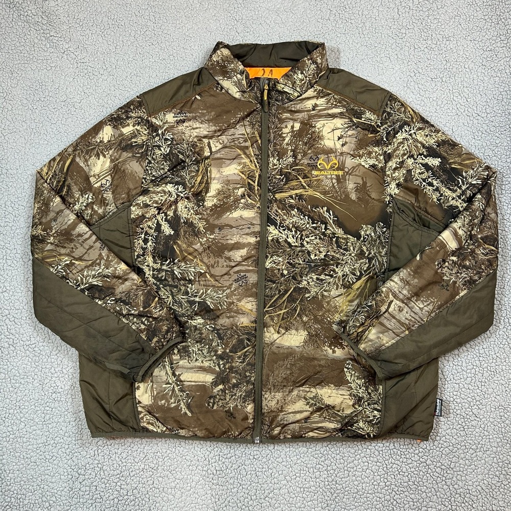 Realtree Jacket Men's Size 3XL Camo‎ Thinsulate Insulated Hunting Full Zip
